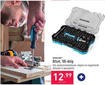 ALDI Workzone bitset, 105-delig aanbieding