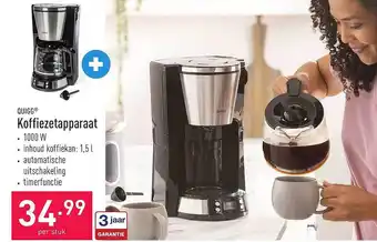 ALDI Quigg koffiezetapparaat aanbieding