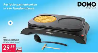 ALDI Domo pannenkoekenmaker aanbieding