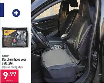 ALDI Autoxs beschermhoes voor autozetel aanbieding