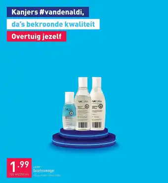 ALDI Lacura gezichtsreiniger aanbieding