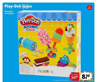 Kruidvat Play-doh ijsjes aanbieding