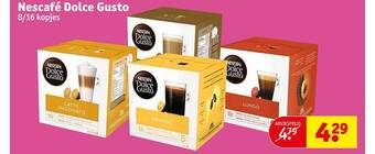Kruidvat Nescafé dolce gusto aanbieding