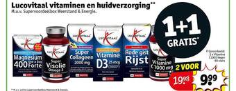 Kruidvat Lucovitaal vitaminen en huidverzorging aanbieding