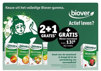 Kruidvat Biover aanbieding
