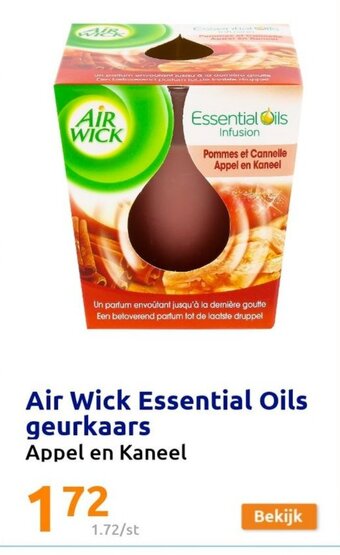 Action Air wick essential oils geurkaars aanbieding
