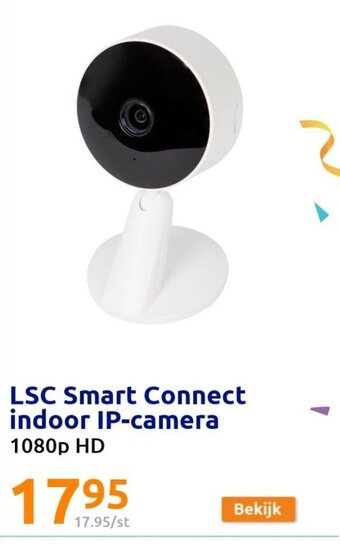 Action LSC smart connect indoor IP-camera aanbieding