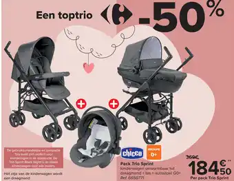 Carrefour Pack trio sprint aanbieding