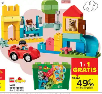 Carrefour Luxe opbergdoos ref. 6352990 1+1 gratis aanbieding