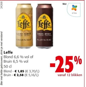 Colruyt Leffe blond 6,6 % vol 50cl aanbieding