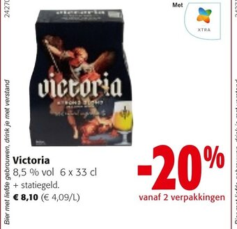 Colruyt Victoria 8,5 % vol 6 x 33 cl aanbieding