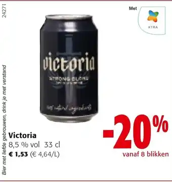 Colruyt Victoria 8,5% vol 33cl aanbieding