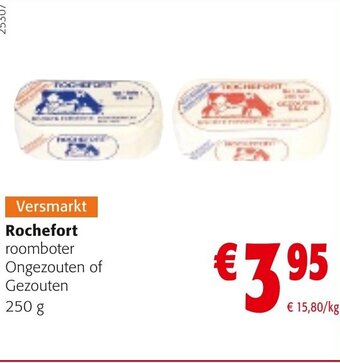 Colruyt Rochefort roomboter ongezouten of gezouten 250g aanbieding