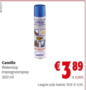 Colruyt Camille waterstop impregneerspray 300ml aanbieding