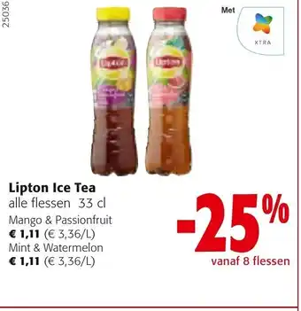 Colruyt Lipton ice tea mango & passionfruit aanbieding