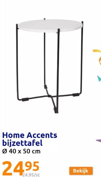 Action Home accents bijzettafel aanbieding