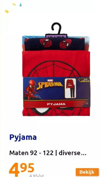 Action Pyjama aanbieding