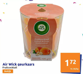 Action Air wick geurkaars aanbieding