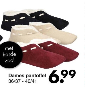 Wibra Dames pantoffel aanbieding