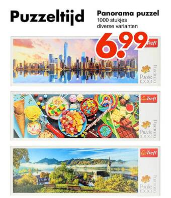Wibra Panorama puzzel aanbieding