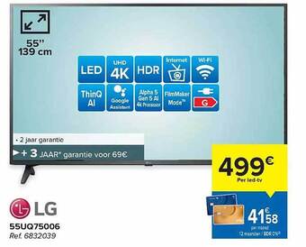 Carrefour Lg ledtv aanbieding