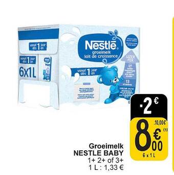 Cora Groeimelk nestle baby aanbieding