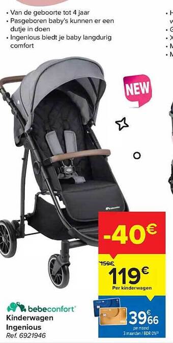 Carrefour Kinderwagen ingenious aanbieding