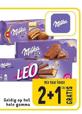Cora Milka aanbieding