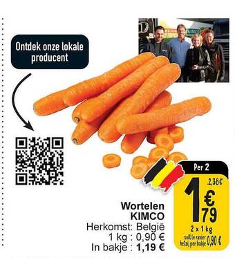 Cora Wortelen kimco aanbieding