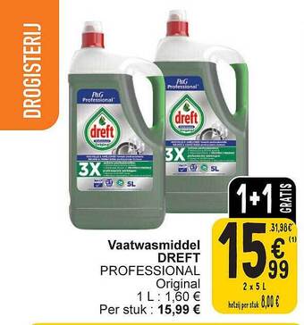 Cora Vaatwasmiddel dreft aanbieding