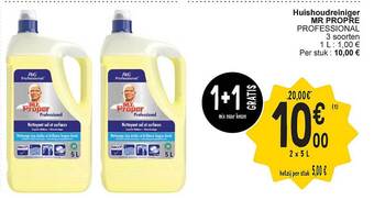 Cora Huishoudreiniger mr propre aanbieding