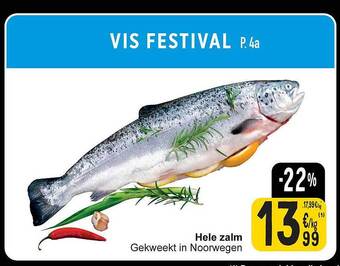 Cora Hele zalm aanbieding