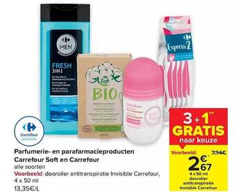 Carrefour Parfumerie en parafarmacieproducten aanbieding