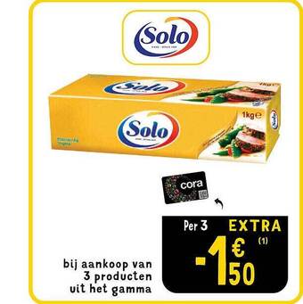 Cora Solo aanbieding