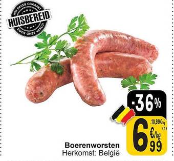 Cora Boerenworsten aanbieding