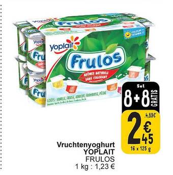 Cora Vruchtenyoghurt yoplait aanbieding