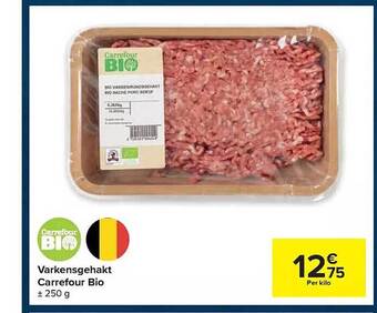 Carrefour Varkensgehakt aanbieding