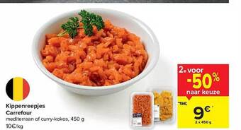 Carrefour Kippenreepjes aanbieding