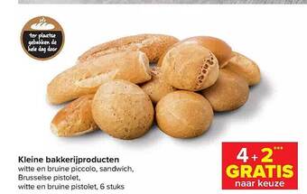Carrefour Kleine bakkerijproducten aanbieding