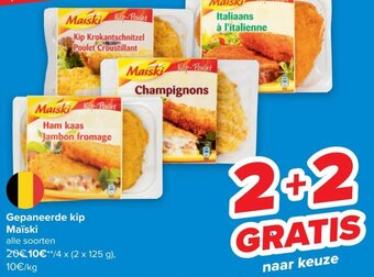 Gepaneerde kip Maiski