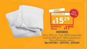 Trafic Dekbed aanbieding