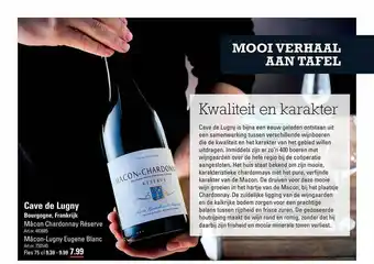 Sligro Cave de lugny bourgogne aanbieding