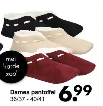 Wibra Dames pantoffel aanbieding
