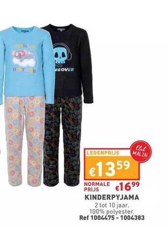 Trafic Kinderpyjama aanbieding