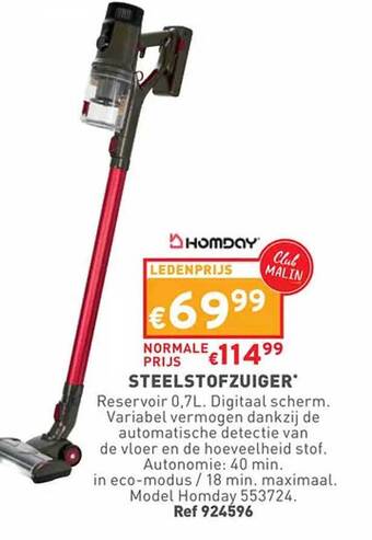 Trafic Steelstofzuiger aanbieding