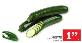 Intermarché Courgettes aanbieding