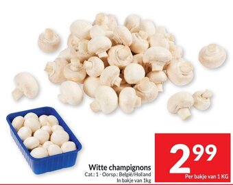 Intermarché Witte champignons aanbieding