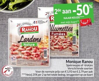 Intermarché Monique Ranou aanbieding