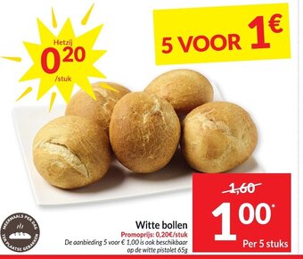 Intermarché Witte bollen aanbieding