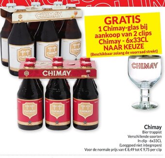 Intermarché Chimay Bier trappist aanbieding